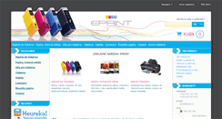 Desktop Screenshot of eprint.cz