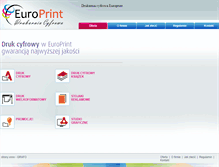 Tablet Screenshot of eprint.com.pl