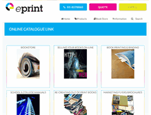 Tablet Screenshot of eprint.ie